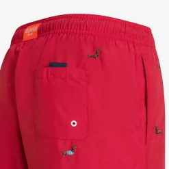 Discount Boxer mare a righe rosse con ricami Uomo Costumi Uomo