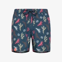 Clearance Boxer mare con stampa blu navy Uomo Costumi Uomo