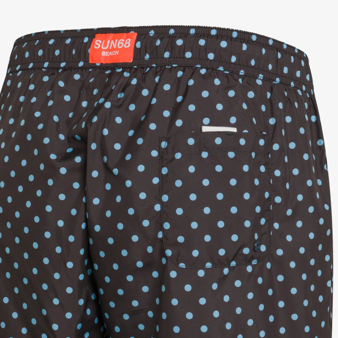 Online Boxer mare con stampa nera e turchese Uomo Costumi Uomo