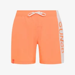 Fashion Boxer mare in nylon arancio fluo Costumi Bimbo