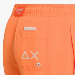 Fashion Boxer mare in nylon arancio fluo Costumi Bimbo