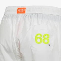 Sale Boxer mare in nylon bianco Uomo Costumi Uomo