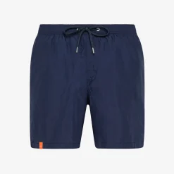 Discount Boxer mare in nylon blu navy Uomo Costumi Uomo
