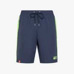 Discount Boxer mare in nylon blu navy Uomo Costumi Uomo