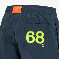 New Boxer mare in nylon blu navy Costumi Bimbo