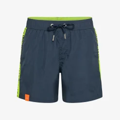 Hot Boxer mare in nylon blu navy Costumi Bimbo