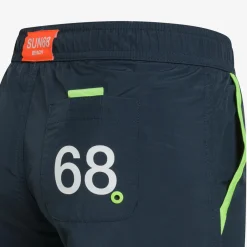 Online Boxer mare in nylon blu navy Costumi Bimbo