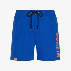 Outlet Boxer mare in nylon blu royal Uomo Costumi Uomo