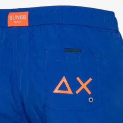 Outlet Boxer mare in nylon blu royal Uomo Costumi Uomo