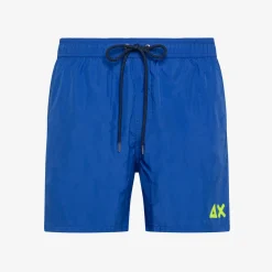 Outlet Boxer mare in nylon blu royal Uomo Costumi Uomo