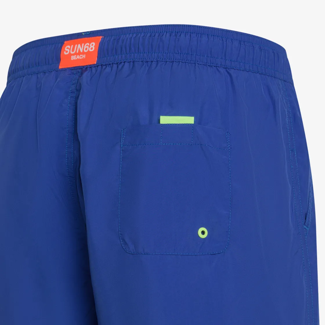 Sale Boxer mare in nylon blu royal Uomo Costumi Uomo