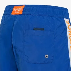 Hot Boxer mare in nylon blu royal Costumi Bimbo