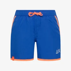 Online Boxer mare in nylon blu royal Costumi Bimbo