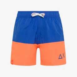 Fashion Boxer mare in nylon blu royal Costumi Bimbo