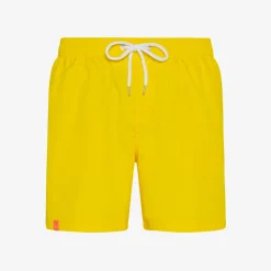 Sale Boxer mare in nylon giallo Uomo Costumi Uomo