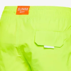 Online Boxer mare in nylon giallo fluo Costumi Bimbo