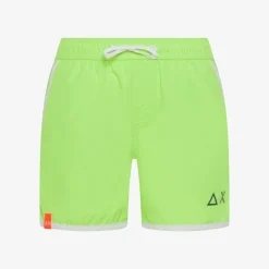 Sale Boxer mare in nylon giallo fluo Costumi Bimbo