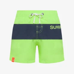 Hot Boxer mare in nylon giallo fluo Costumi Bimbo