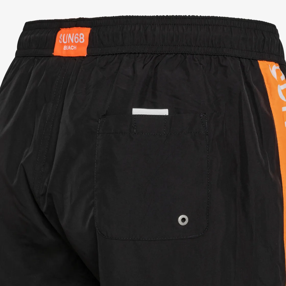 New Boxer mare in nylon nero Uomo Costumi Uomo