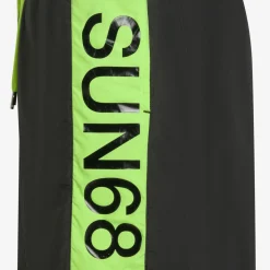 Hot Boxer mare in nylon nero Uomo Costumi Uomo