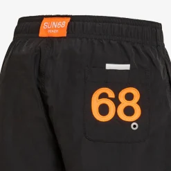 Outlet Boxer mare in nylon nero Costumi Bimbo
