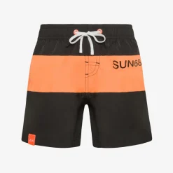 Fashion Boxer mare in nylon nero Costumi Bimbo