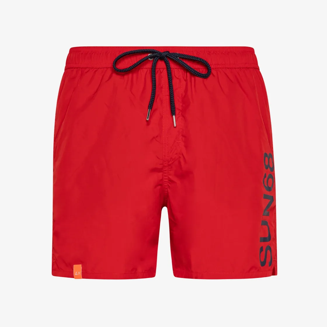 Online Boxer mare in nylon rosso fuoco Uomo Costumi Uomo
