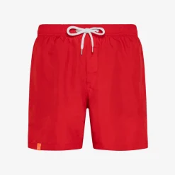 Discount Boxer mare in nylon rosso fuoco Uomo Costumi Uomo