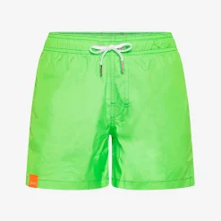 Online Boxer mare in nylon verde fluo Costumi Bimbo