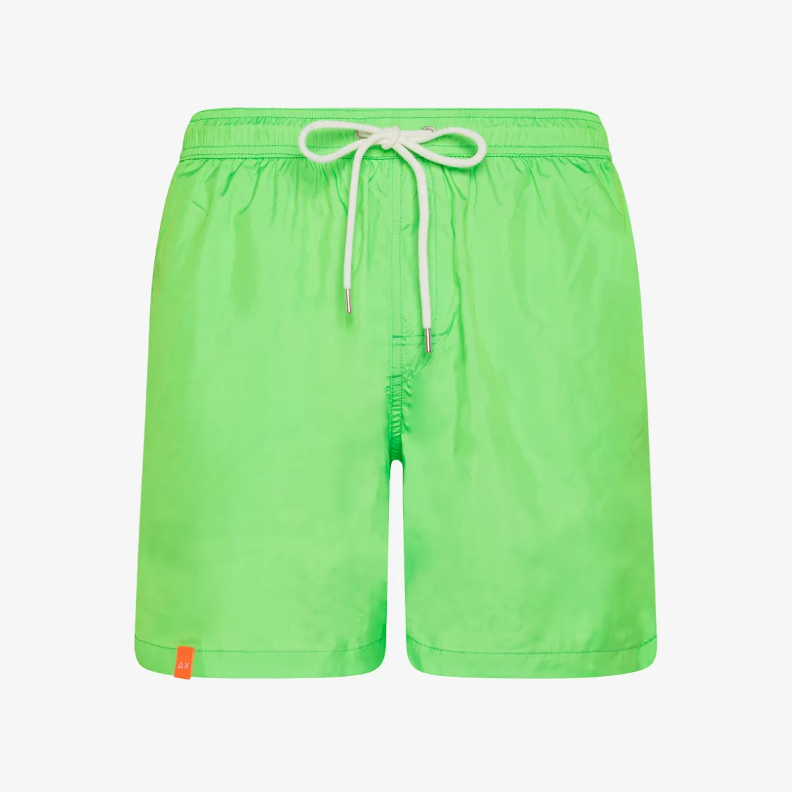 Outlet Boxer mare in nylon verde fluo Uomo Costumi Uomo
