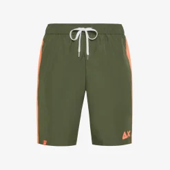 Best Boxer mare in nylon verde militare Uomo Costumi Uomo