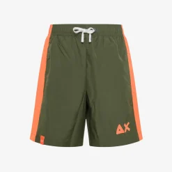Best Boxer mare in nylon verde militare Costumi Bimbo