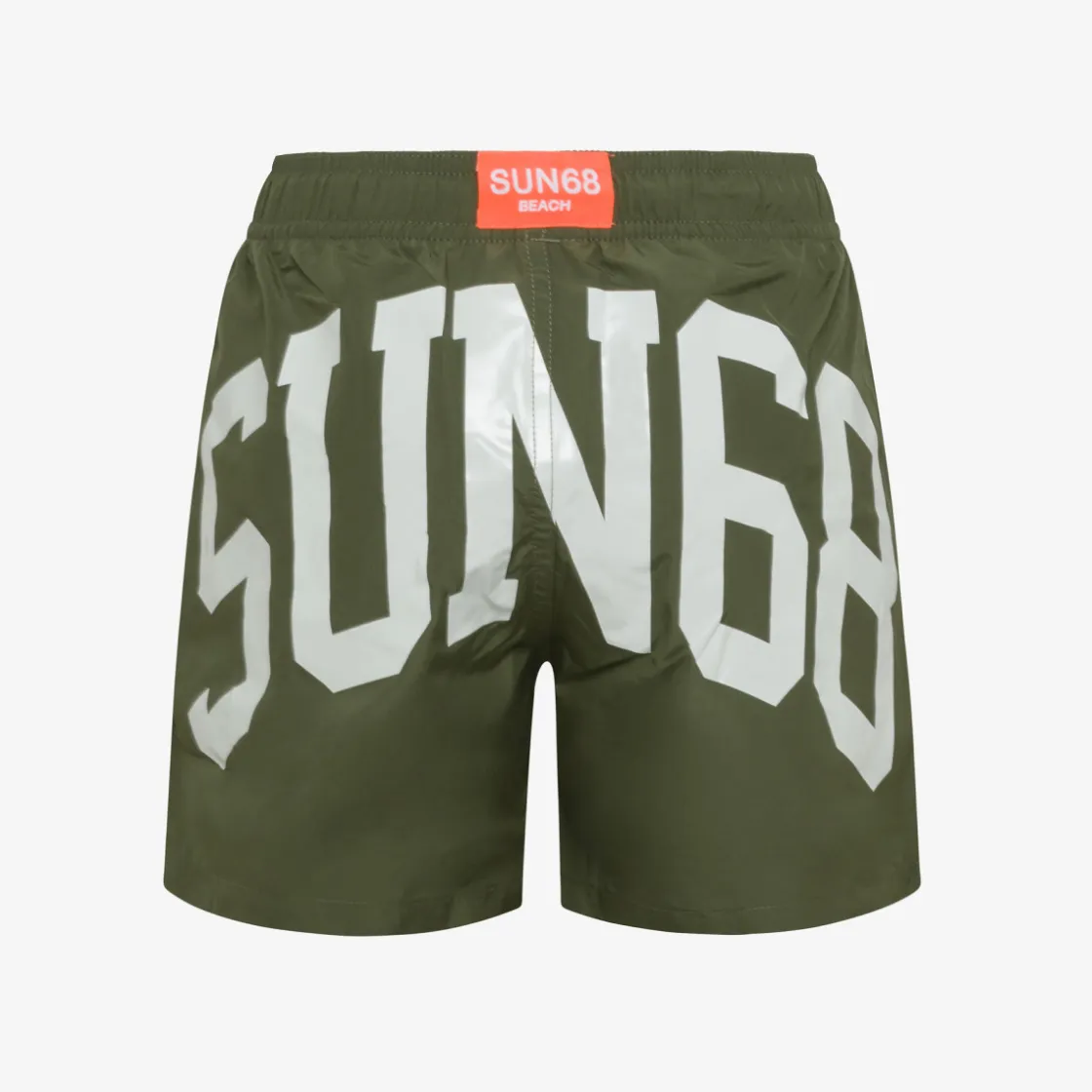 Sale Boxer mare in nylon verde militare Costumi Bimbo