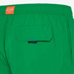 Sale Boxer mare in nylon verde prato Uomo Costumi Uomo