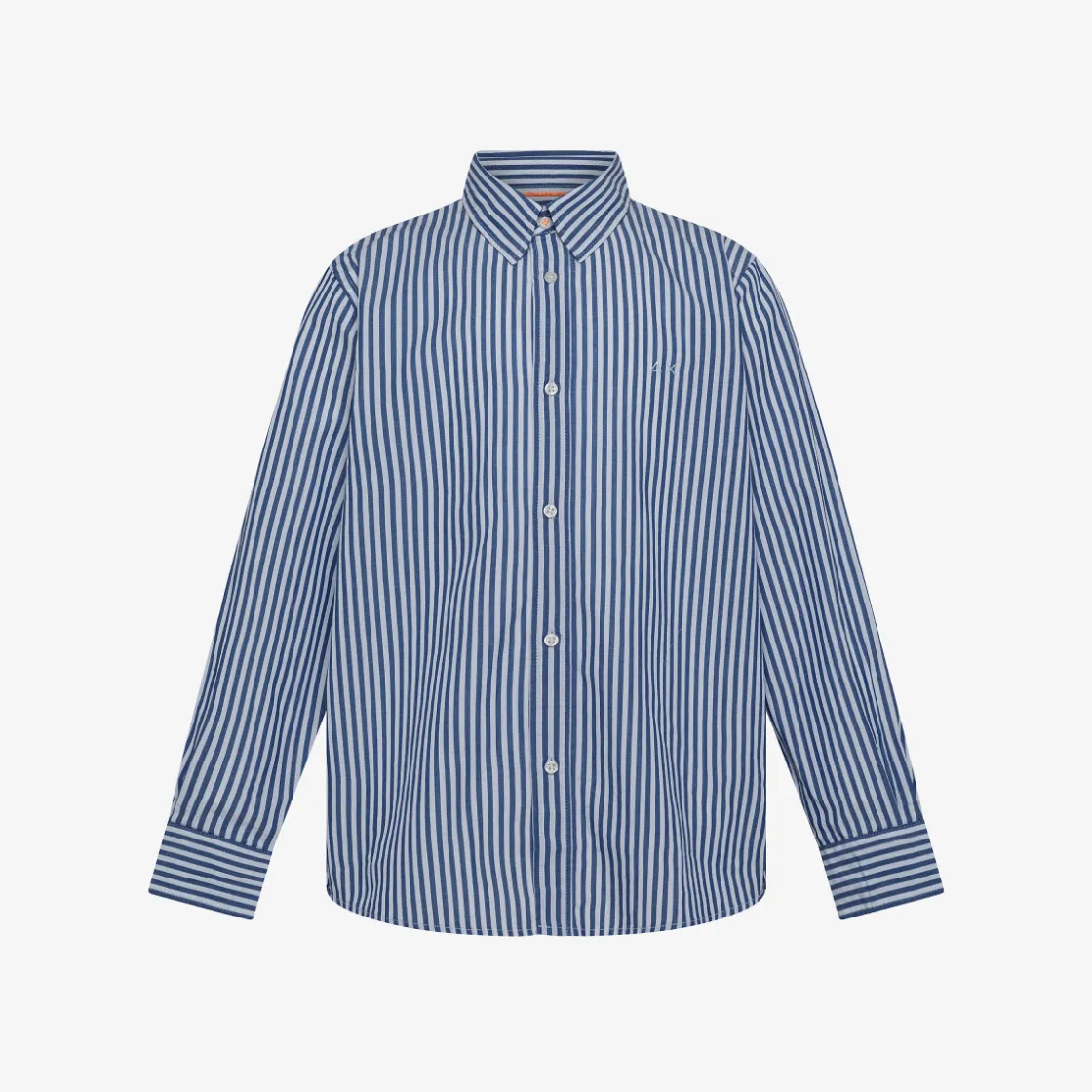 Clearance Camicia a righe bianche e blu navy Bambino Camicie
