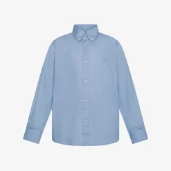 New Camicia in cotone Oxford azzurro Bambino Camicie