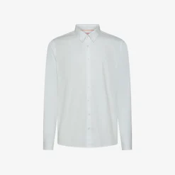 Online Camicia in cotone Oxford bianco Uomo Camicie