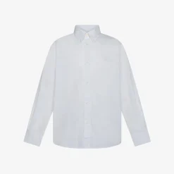 Discount Camicia in cotone Oxford bianco Bambino Camicie