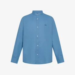 Online Camicia in lino e cotone avio Bambino Camicie