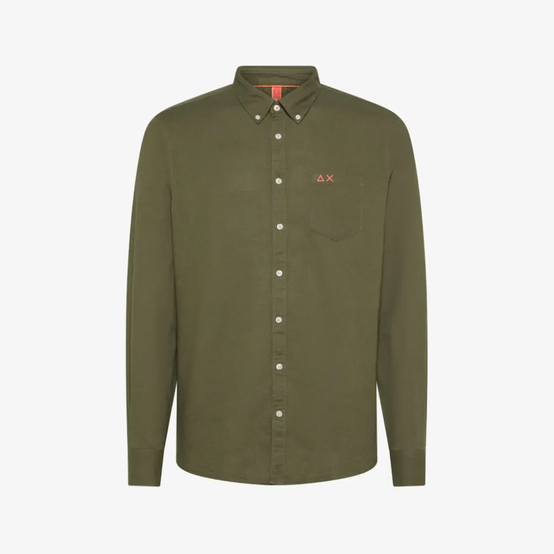 Clearance Camicia in lino e cotone bianco Uomo Camicie|Beachwear Uomo