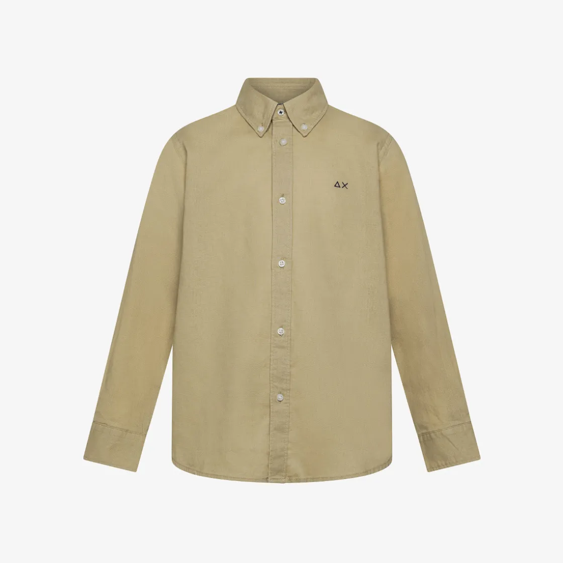 Outlet Camicia in lino e cotone sabbia Bambino Camicie