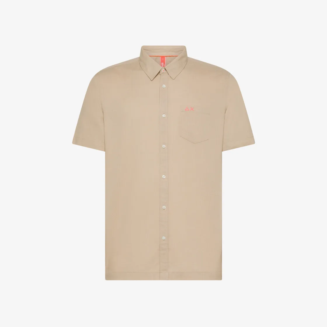New Camicia in lino e cotone sabbia Uomo Camicie|Beachwear Uomo