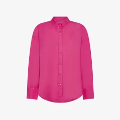 Online Camicia in lino fucsia Donna Camicie