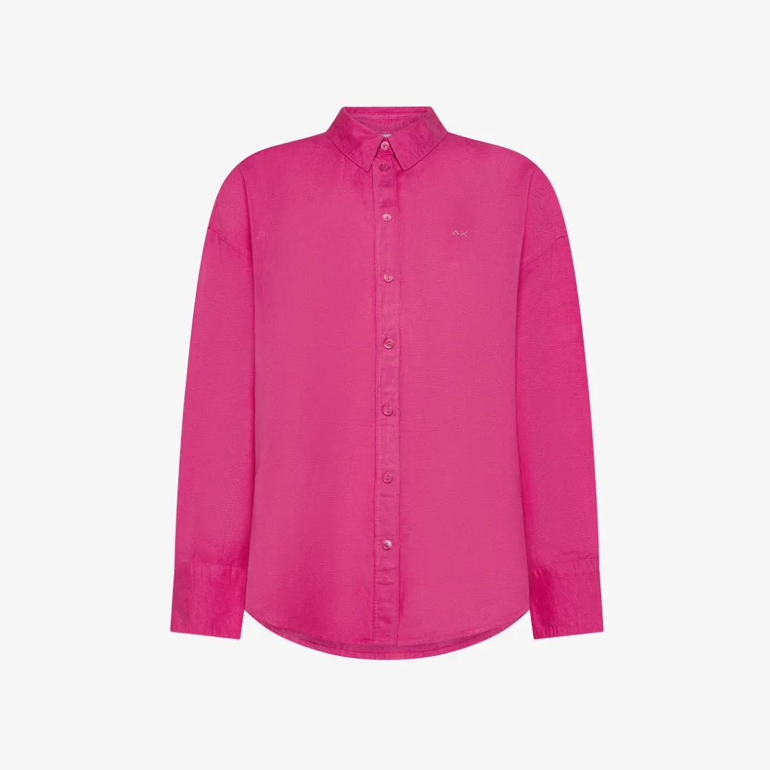 Online Camicia in lino fucsia Donna Camicie