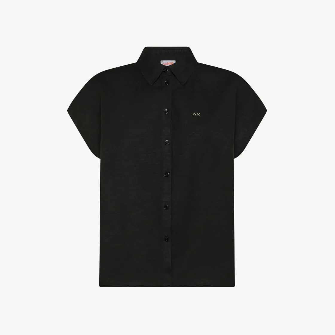 Fashion Camicia in lino nero Donna Camicie