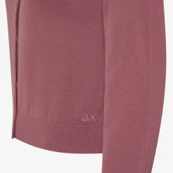 Best Cardigan cropped in cotone rosa scuro Donna Maglie