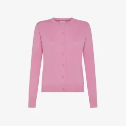 Clearance Cardigan in cotone geranio Donna Maglie