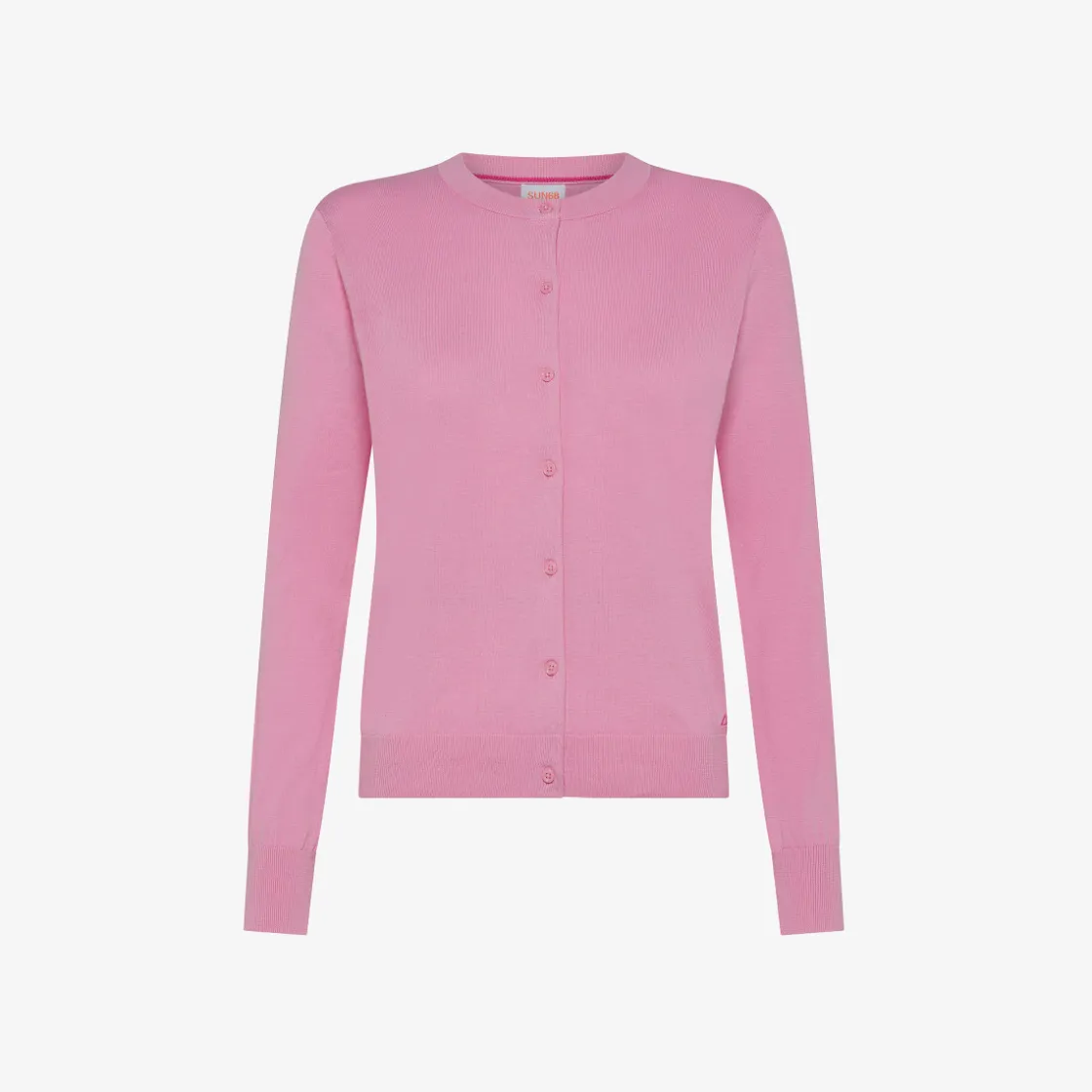 Clearance Cardigan in cotone geranio Donna Maglie