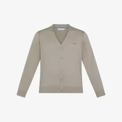 Discount Cardigan in cotone stone Bambino Maglie
