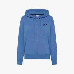 Hot Felpa avio con cappuccio e zip Donna Felpe